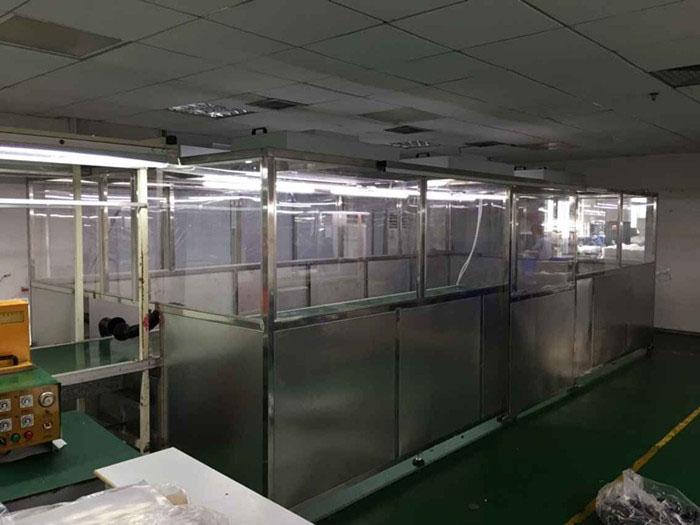 可拓展?jié)崈襞镉址Q為連體凈化棚或者可連接無塵棚，層流工作棚